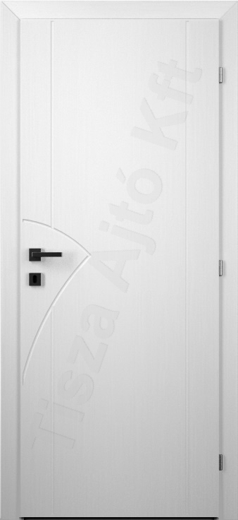 modern fehér beltéri ajtó 091