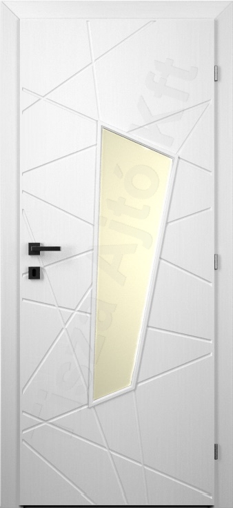 modern fehér beltéri ajtó 127u